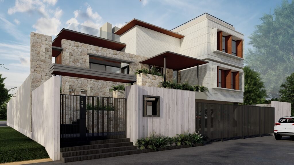 The Layered Courtyard Home